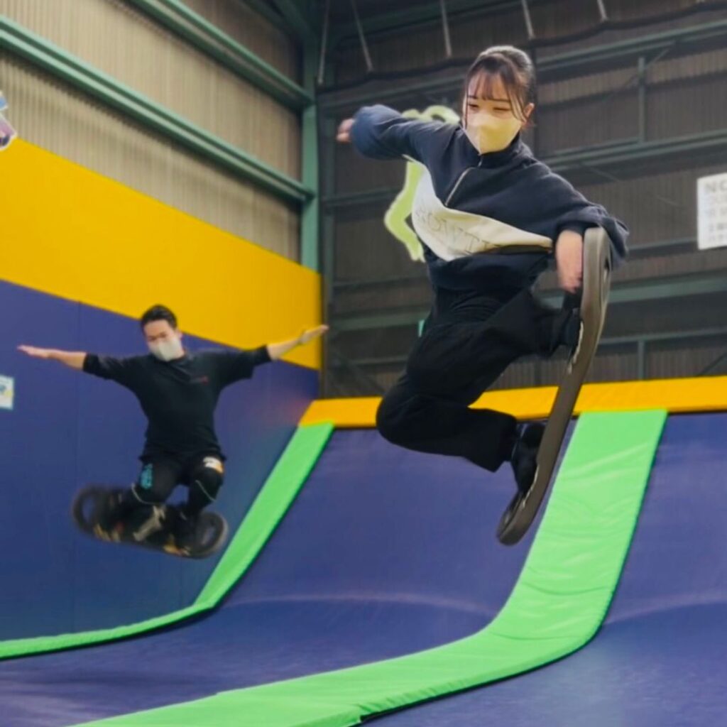 バウンスボードが新登場